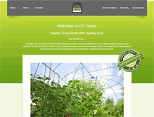 Tablet Screenshot of ohfarms.com.sg